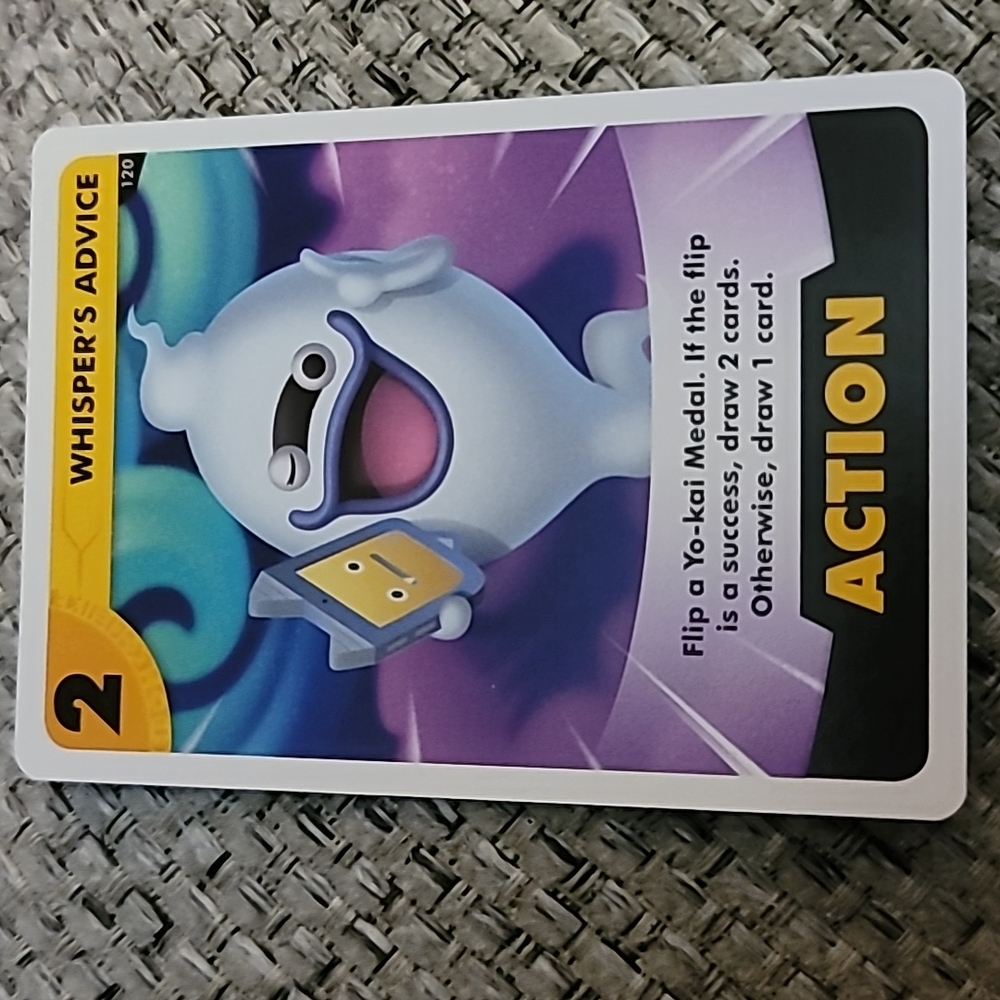Whisper's Advice Yo-Kai Watch Card